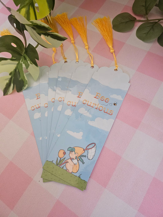 Juno Bee Curious Tassel Bookmark