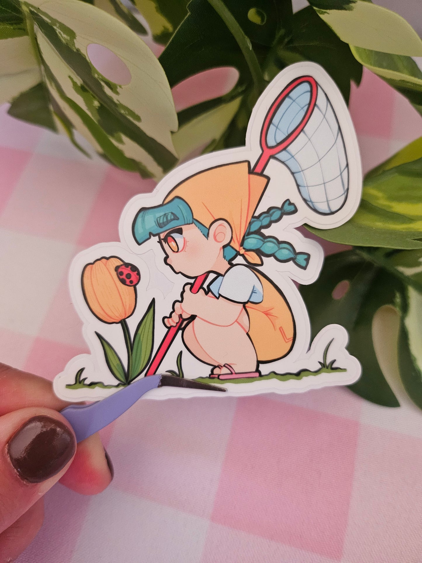 Juno Curious Die Cut Sticker