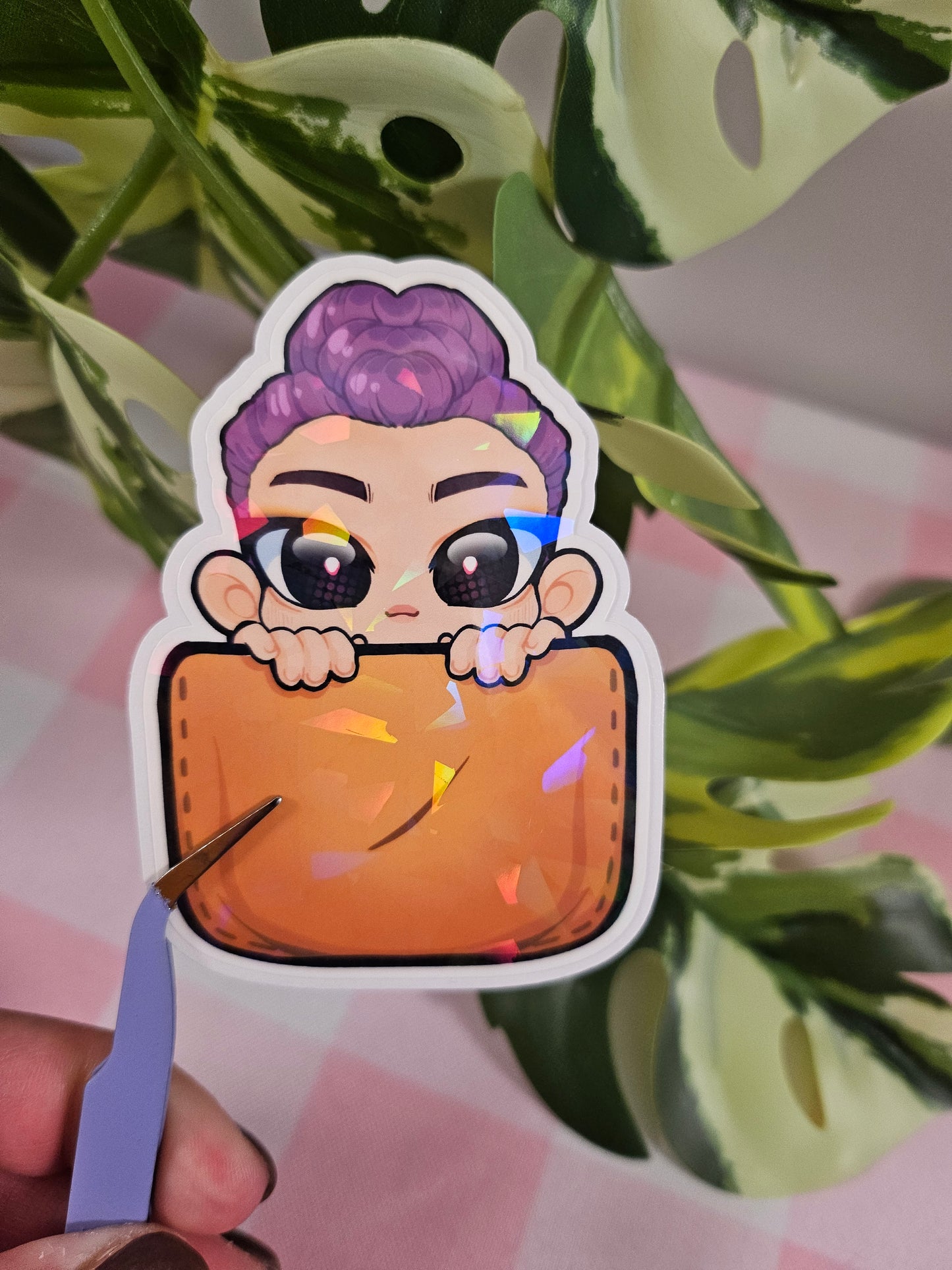 KPDH Rumi Pocket Die Cut Sticker