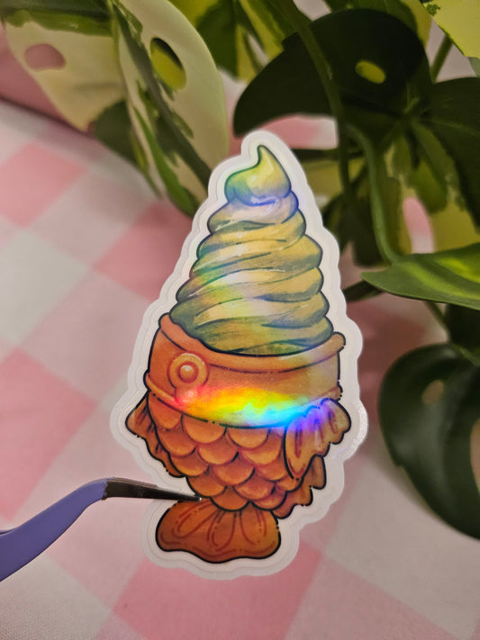 Cry-aki Die Cut Sticker