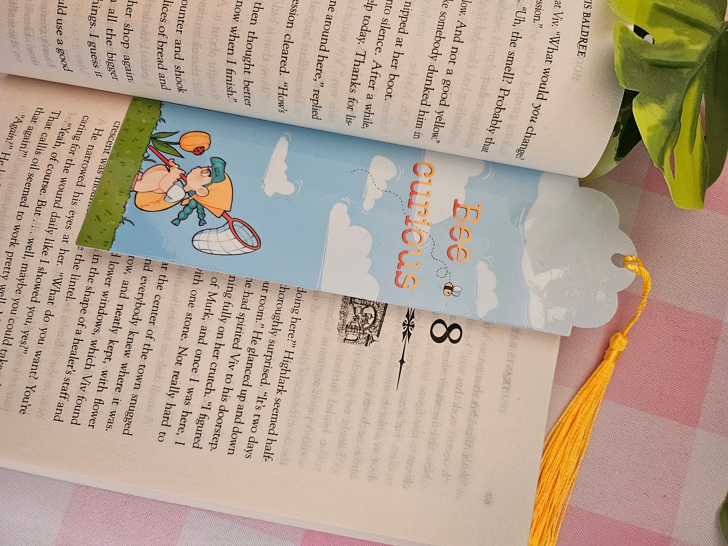 Juno Bee Curious Tassel Bookmark