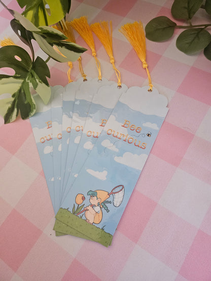 Juno Bee Curious Tassel Bookmark