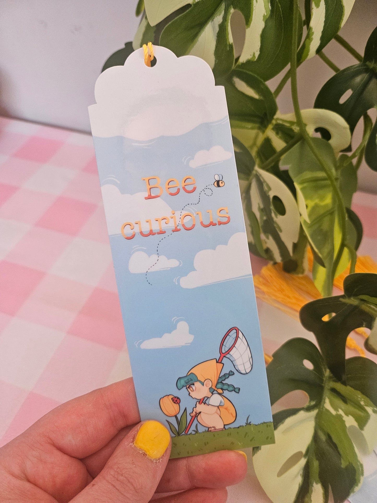 Juno Bee Curious Tassel Bookmark