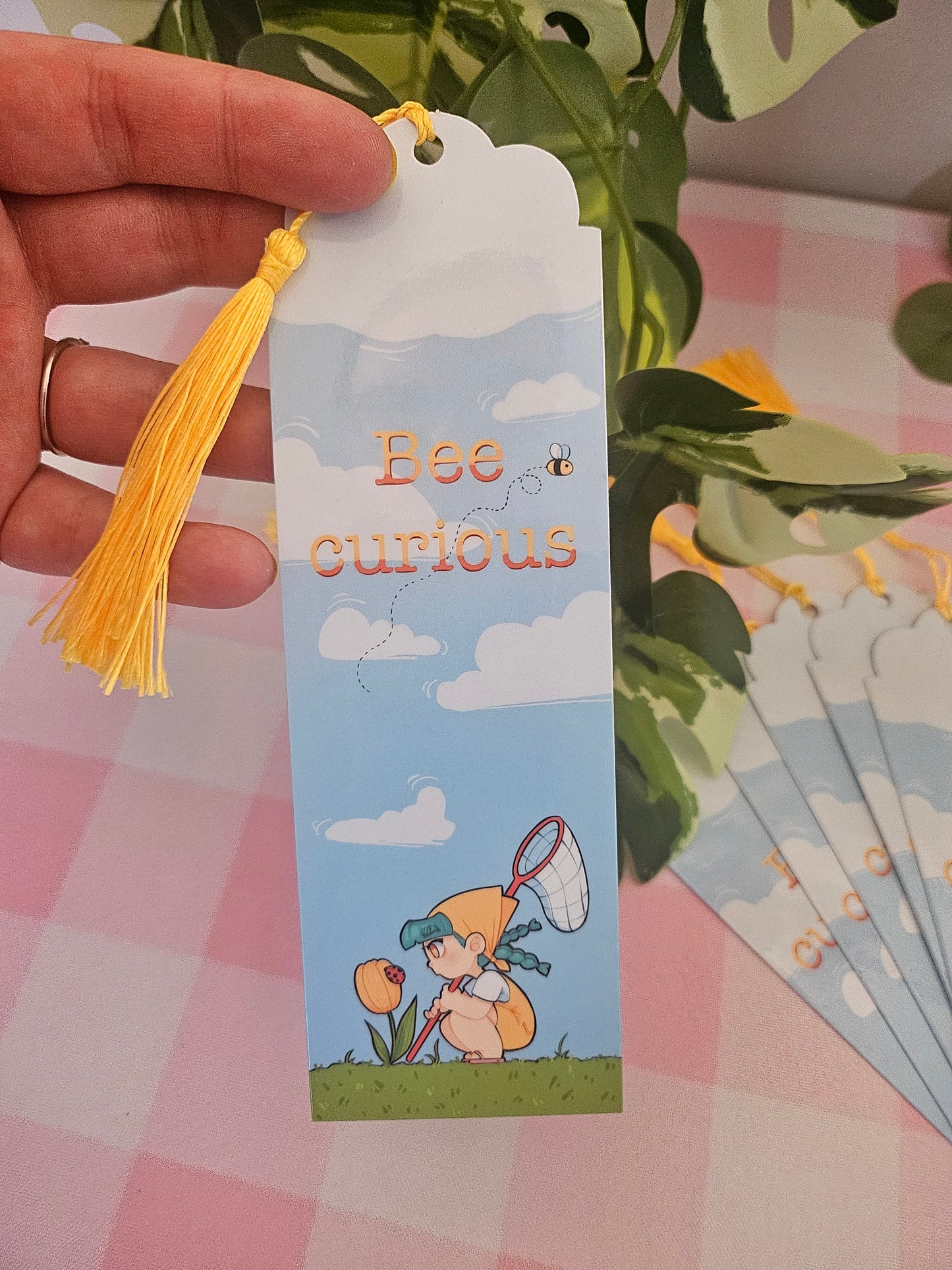 Juno Bee Curious Tassel Bookmark