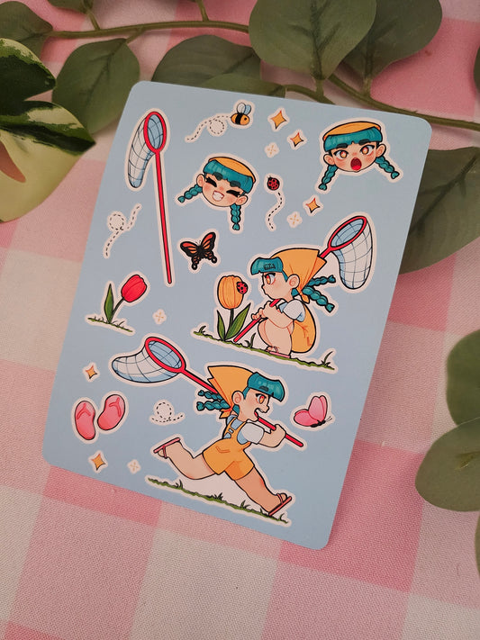 Juno Bug Sticker Sheet