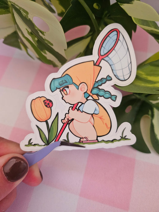 Juno Curious Die Cut Sticker