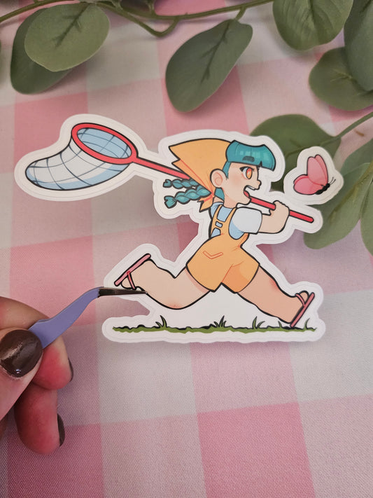 Juno Runner Die Cut Sticker