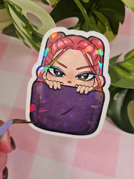 KPDH Mira Pocket Die Cut Sticker